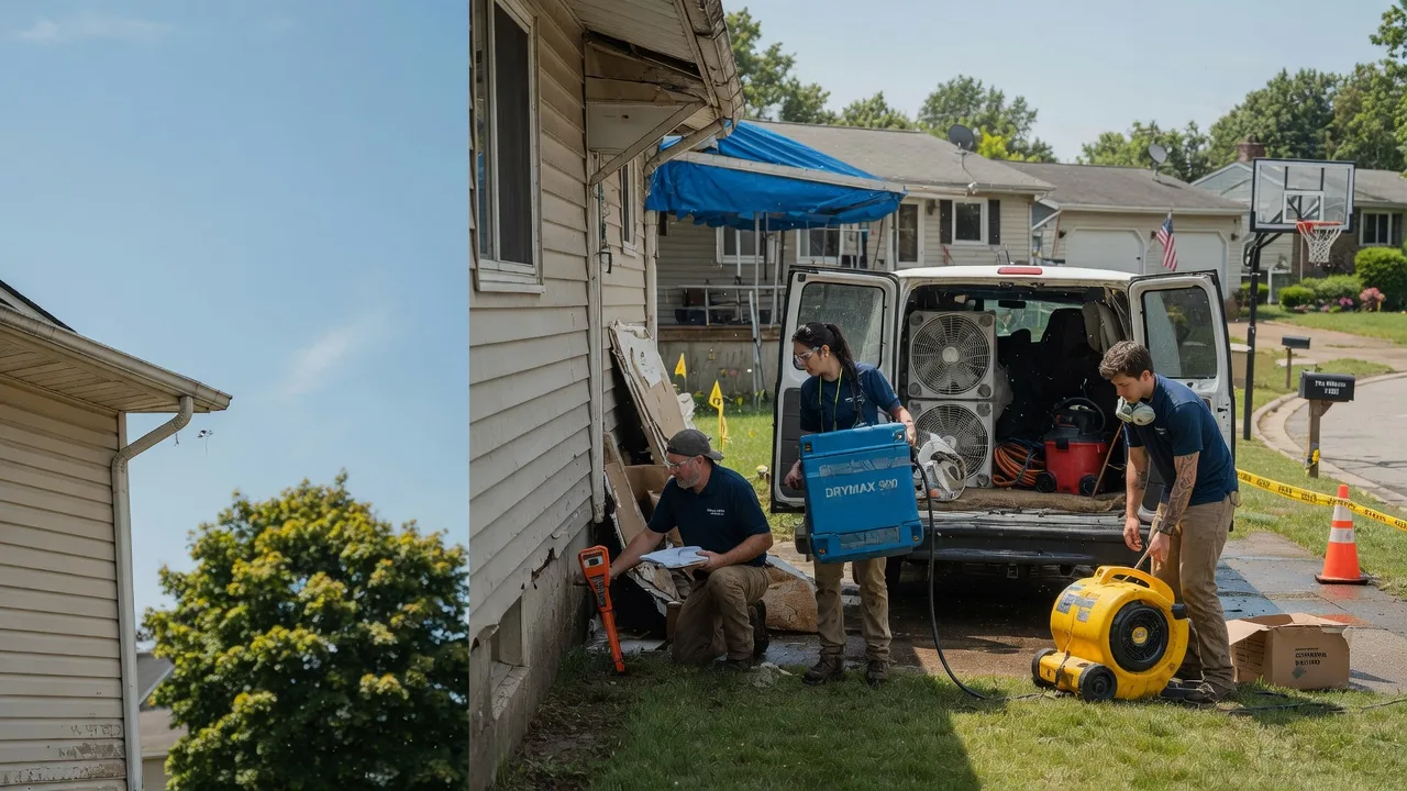 Ceiling Leak Cleanup in Kegley, WV near me